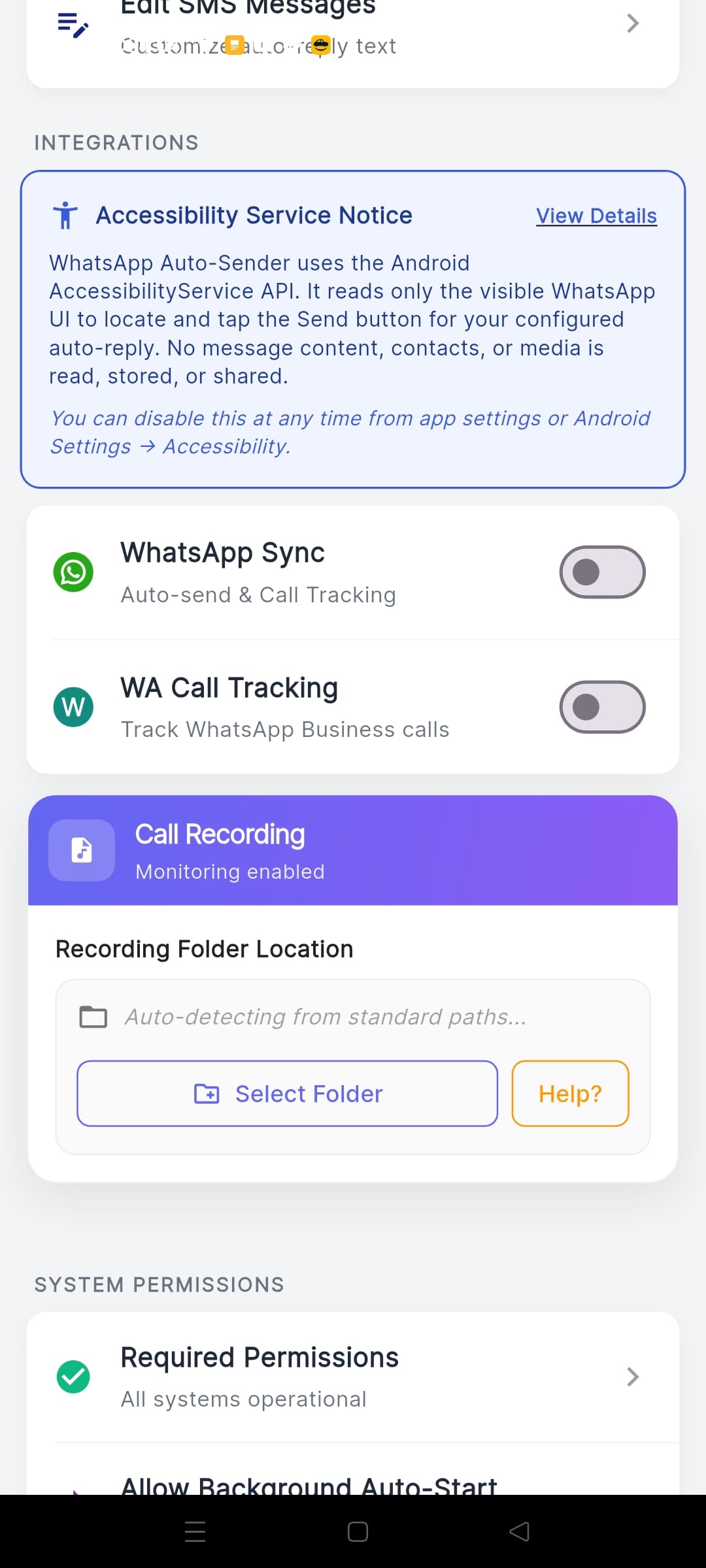 IndiaMart and Facebook Lead Integration Settings