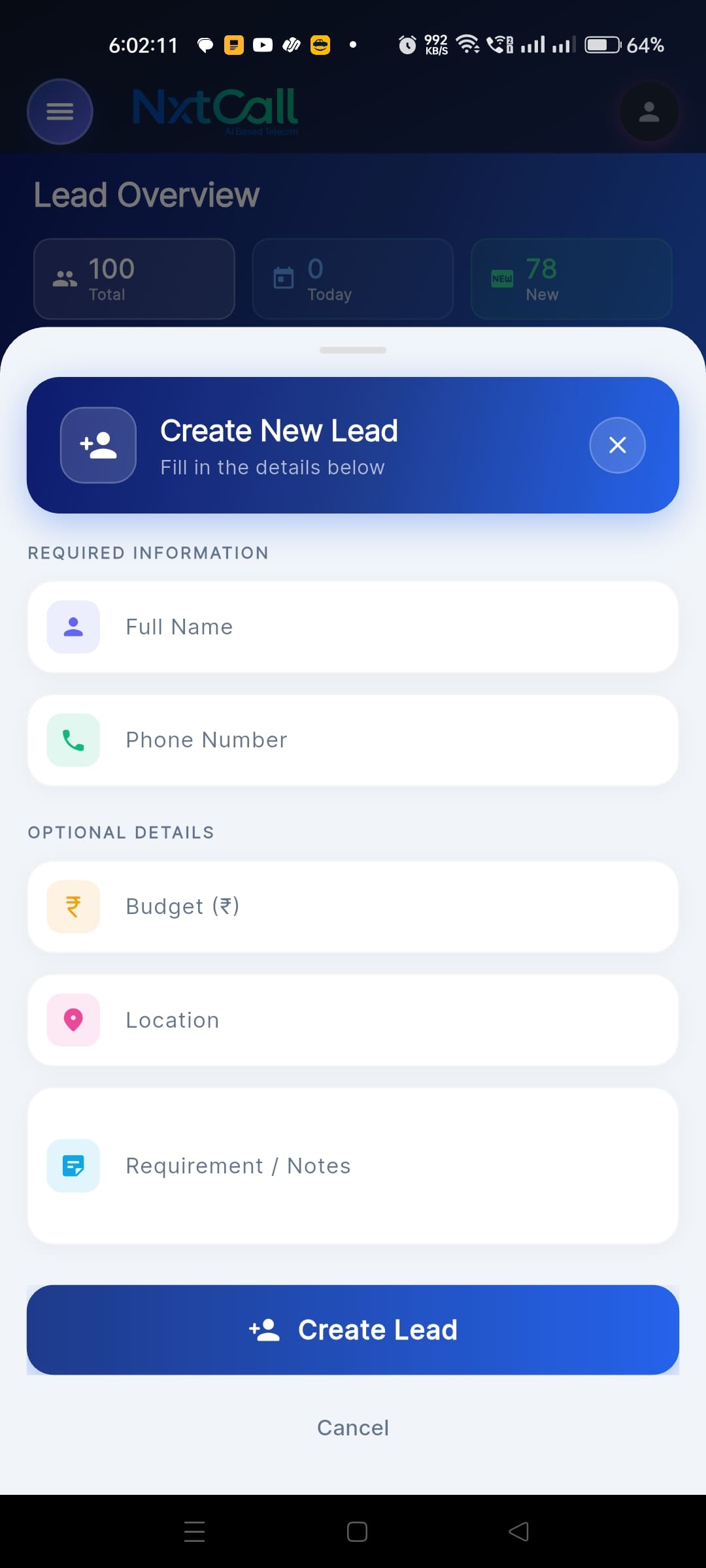 IndiaMart and Facebook Lead Integration Settings