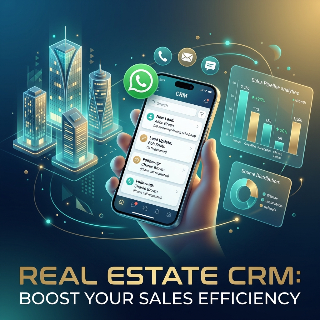 How Real Estate Agencies Scale Lead Conversion with Mobile CRM
