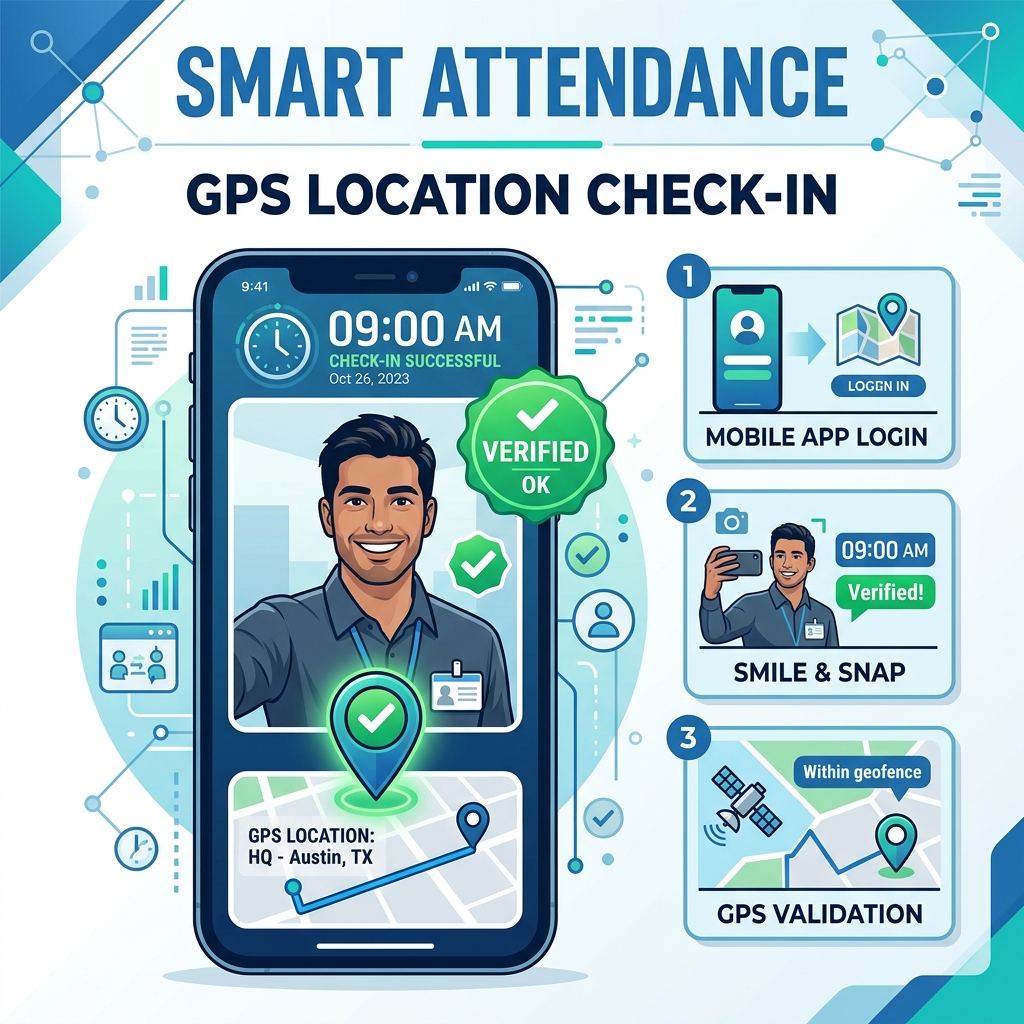 Maximizing Field Force Productivity with Smart Attendance & GPS Tracking